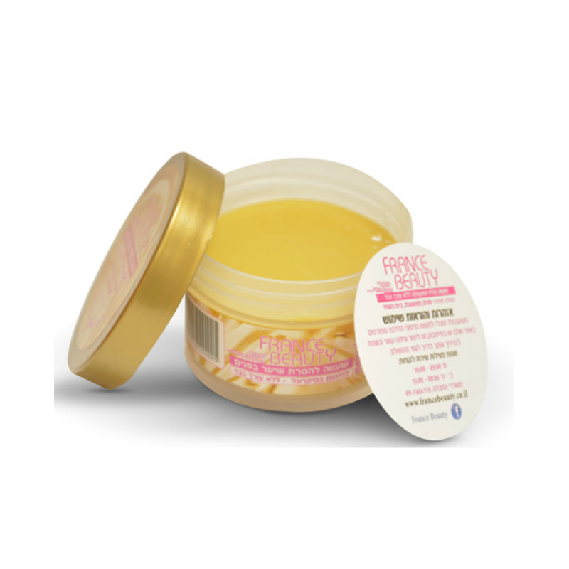 פראנס ביוטי שעווה דבש מתקלפת למיקרוגל 70 גר