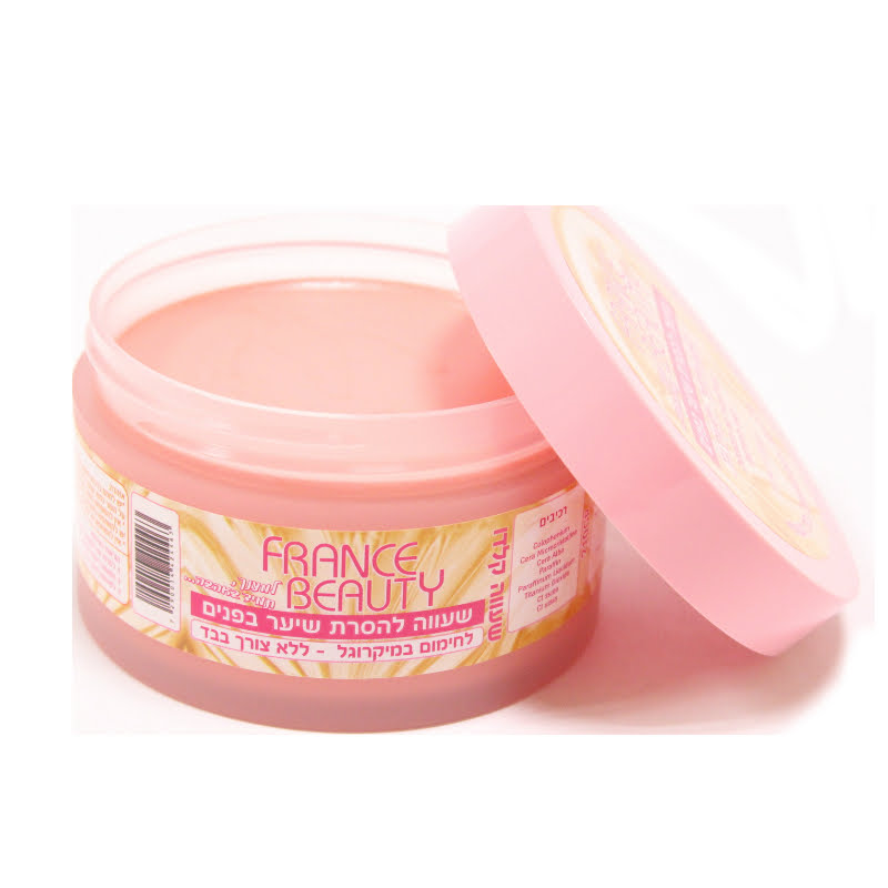 פראנס ביוטי שעווה ורודה  מתקלפת למיקרוגל 210 גר