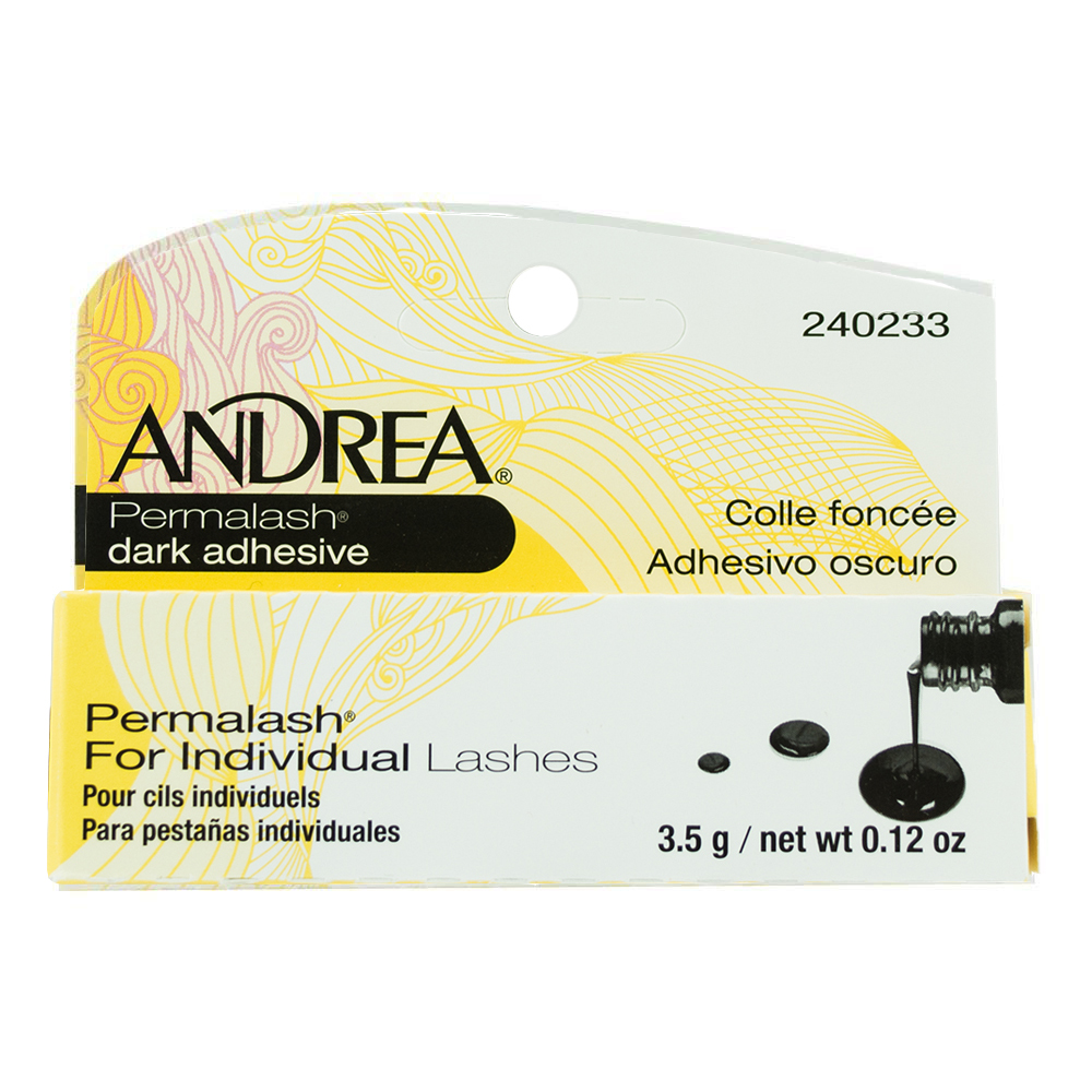 דבק שחור לריסים בודדים אנדראה