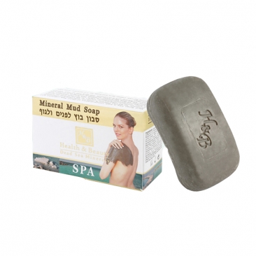 הלת אנד ביוטי  סבון בוץ לפנים ולגוף